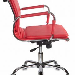 Кресло руководителя Бюрократ CH-993-LOW/RED красный в Верхней Пышме - verhnyaya-pyshma.mebel24.online | фото 2