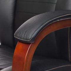 Кресло руководителя Бюрократ T-9923WALNUT/BLACK в Верхней Пышме - verhnyaya-pyshma.mebel24.online | фото 6