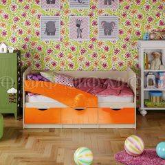 Кровать Бабочки (Оранжевый металлик) 1800 в Верхней Пышме - verhnyaya-pyshma.mebel24.online | фото