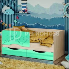 Кровать Дельфин-2 МДФ (фасад 3D) 1600 в Верхней Пышме - verhnyaya-pyshma.mebel24.online | фото 8