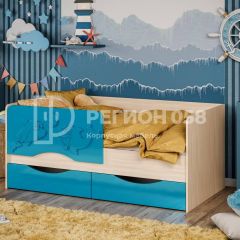Кровать Дельфин-2 МДФ (фасад 3D) 1600 в Верхней Пышме - verhnyaya-pyshma.mebel24.online | фото 3