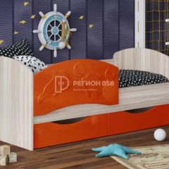 Кровать Дельфин-3 МДФ (фасад 3D) 1600 в Верхней Пышме - verhnyaya-pyshma.mebel24.online | фото 9