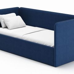 Кровать-диван Leonardo 160*70 (Синий) + боковина в Верхней Пышме - verhnyaya-pyshma.mebel24.online | фото