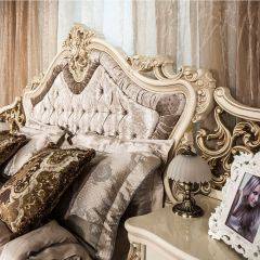 Кровать 1600 Джоконда (крем) в Верхней Пышме - verhnyaya-pyshma.mebel24.online | фото 5