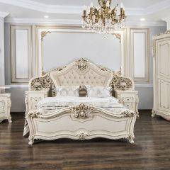 Кровать 1600 Джоконда (крем) в Верхней Пышме - verhnyaya-pyshma.mebel24.online | фото 6