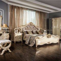 Кровать 1600 Джоконда (крем) в Верхней Пышме - verhnyaya-pyshma.mebel24.online | фото 7