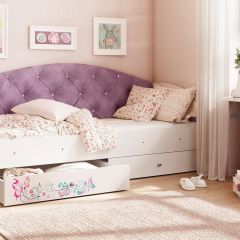 Кровать Эльза (без бортика) на щитах в Верхней Пышме - verhnyaya-pyshma.mebel24.online | фото 5
