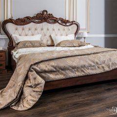 Кровать с мягким изголовьем Афина 1600 (караваджо) в Верхней Пышме - verhnyaya-pyshma.mebel24.online | фото