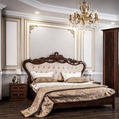 Кровать с мягким изголовьем Афина 1600 (караваджо) в Верхней Пышме - verhnyaya-pyshma.mebel24.online | фото 5