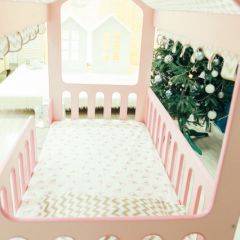 Кровать-домик без ящика 800*1600 (Розовый) в Верхней Пышме - verhnyaya-pyshma.mebel24.online | фото 3