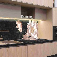 Кухонный фартук со столешницей (А-05) в едином стиле (3050 мм) в Верхней Пышме - verhnyaya-pyshma.mebel24.online | фото 1