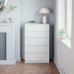 МОРИ МК 700.5 Комод (белый) в Верхней Пышме - verhnyaya-pyshma.mebel24.online | фото