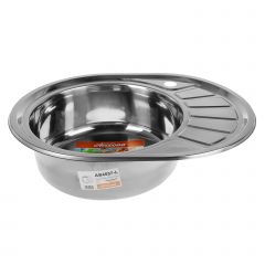 Мойка кухонная врезная Аccoona AB4557-L Левая (570*450) в Верхней Пышме - verhnyaya-pyshma.mebel24.online | фото 2
