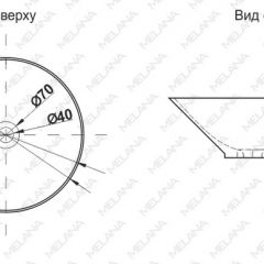 Накладная раковина melana mln-t4006-b1 (синяя) в Верхней Пышме - verhnyaya-pyshma.mebel24.online | фото 2