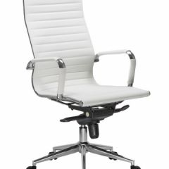 Офисное кресло для руководителей DOBRIN CLARK LMR-101F белый в Верхней Пышме - verhnyaya-pyshma.mebel24.online | фото