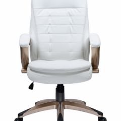 Офисное кресло для руководителей DOBRIN DONALD LMR-106B белый в Верхней Пышме - verhnyaya-pyshma.mebel24.online | фото 1