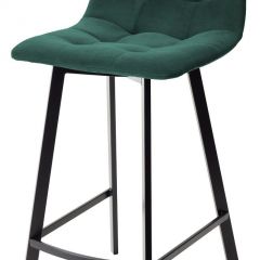 Полубарный стул CHILLI-QB SQUARE зеленый #19, велюр / черный каркас (H=66cm) М-City в Верхней Пышме - verhnyaya-pyshma.mebel24.online | фото