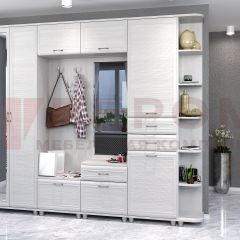 Прихожая Мелисса композиция 5 (Снежный Ясень) в Верхней Пышме - verhnyaya-pyshma.mebel24.online | фото