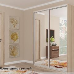 Шкаф №4 1.5-2 Оптима 2400х1504х452 (фасад 2 зеркала) в Верхней Пышме - verhnyaya-pyshma.mebel24.online | фото 5