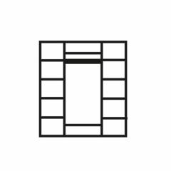 Шкаф 4-х дверный (2 зеркала) для платья и белья Венеция дуб седан (ВНШ1/4) в Верхней Пышме - verhnyaya-pyshma.mebel24.online | фото 2