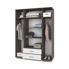 ЕВА Шкаф 4-х дверный Е43 в Верхней Пышме - verhnyaya-pyshma.mebel24.online | фото 2