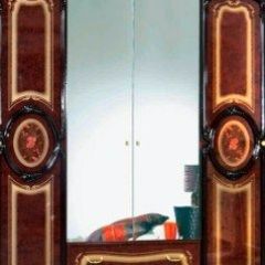 Шкаф 4-х дверный с зеркалами (01.144) Роза (могано) в Верхней Пышме - verhnyaya-pyshma.mebel24.online | фото