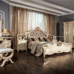 Шкаф 6-ти створчатый Джоконда (крем) в Верхней Пышме - verhnyaya-pyshma.mebel24.online | фото 3