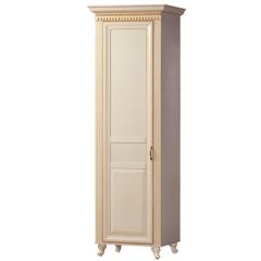 Шкаф для одежды 1-дверный №472 Марлен Кремовый белый в Верхней Пышме - verhnyaya-pyshma.mebel24.online | фото 1