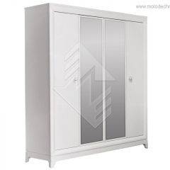Шкаф для одежды Сабрина (ММ-302-01/04) с зеркалами в Верхней Пышме - verhnyaya-pyshma.mebel24.online | фото