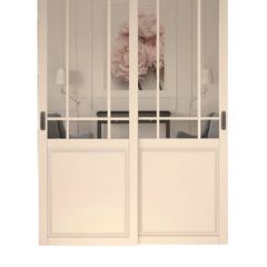Шкаф-купе 1500 серии NEW CLASSIC K2+K2+B2+PL2(2 ящика+1 штанга+1 полка) профиль «Капучино» в Верхней Пышме - verhnyaya-pyshma.mebel24.online | фото 14