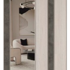 Шкаф-купе 1500 серии SILVER S3+S4+B2+PL4 (2 ящика+F обр.штанга) профиль «Серебро» в Верхней Пышме - verhnyaya-pyshma.mebel24.online | фото 8