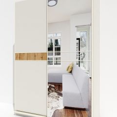 Шкаф-купе 1600 серии SOFT D6+D4+B2+PL2 (2 ящика+1штанга+1 полка) профиль «Капучино» в Верхней Пышме - verhnyaya-pyshma.mebel24.online | фото 2