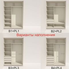 Шкаф-купе 1600 серии SOFT D6+D4+B2+PL2 (2 ящика+1штанга+1 полка) профиль «Капучино» в Верхней Пышме - verhnyaya-pyshma.mebel24.online | фото 7