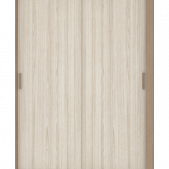 Шкаф-купе Неаполь 1,5 без зеркал (ЯШ темный/светлый) в Верхней Пышме - verhnyaya-pyshma.mebel24.online | фото