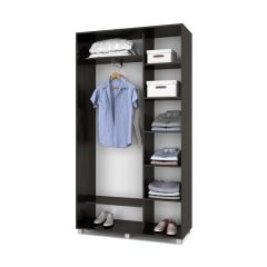 РОЛАНД Шкаф-купе Венге (450*1200) Р421 в Верхней Пышме - verhnyaya-pyshma.mebel24.online | фото 2