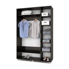 РОЛАНД Шкаф-купе Венге (450*1500) Р451 в Верхней Пышме - verhnyaya-pyshma.mebel24.online | фото 3