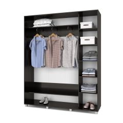 РОЛАНД Шкаф-купе Венге (450*1800) Р481 в Верхней Пышме - verhnyaya-pyshma.mebel24.online | фото 2