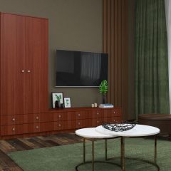 Шкаф Нина (М6) Итальянский орех в Верхней Пышме - verhnyaya-pyshma.mebel24.online | фото
