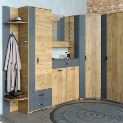 Шкаф угловой НКМ Бостон Секция 1 в Верхней Пышме - verhnyaya-pyshma.mebel24.online | фото 2