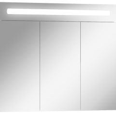 Шкаф-зеркало Аврора 80 с подсветкой LED Домино (DV8009HZ) в Верхней Пышме - verhnyaya-pyshma.mebel24.online | фото 1