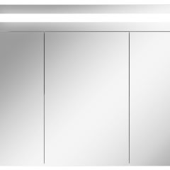 Шкаф-зеркало Аврора 90 с подсветкой LED Домино (DV8011HZ) в Верхней Пышме - verhnyaya-pyshma.mebel24.online | фото 4