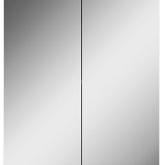 Шкаф-зеркало Норма 55 2 двери АЙСБЕРГ (DA1638HZ) в Верхней Пышме - verhnyaya-pyshma.mebel24.online | фото 4