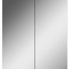 Шкаф-зеркало Норма 60 2 двери АЙСБЕРГ (DA1619HZ) в Верхней Пышме - verhnyaya-pyshma.mebel24.online | фото 4