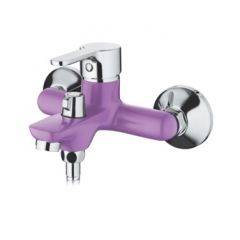 Смеситель для ванны Accoona A6367S фиолетовый в Верхней Пышме - verhnyaya-pyshma.mebel24.online | фото 1