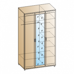 Спальня Мелисса композиция 4 (Ясень Асахи) в Верхней Пышме - verhnyaya-pyshma.mebel24.online | фото 2