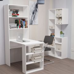 Стеллаж Элемент-1 (белый) в Верхней Пышме - verhnyaya-pyshma.mebel24.online | фото 4