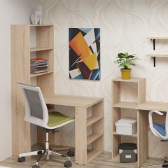 Стеллаж Элемент-1 (дуб сонома) в Верхней Пышме - verhnyaya-pyshma.mebel24.online | фото 5