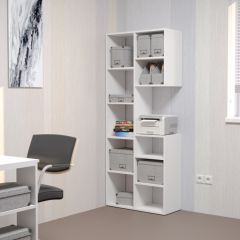 Стеллаж Элемент-2 (белый) в Верхней Пышме - verhnyaya-pyshma.mebel24.online | фото 3