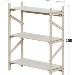 Стеллаж Конструктор Арт.С1000-1 в Верхней Пышме - verhnyaya-pyshma.mebel24.online | фото 2