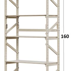 Стеллаж Конструктор Арт.С1600-1 в Верхней Пышме - verhnyaya-pyshma.mebel24.online | фото 2